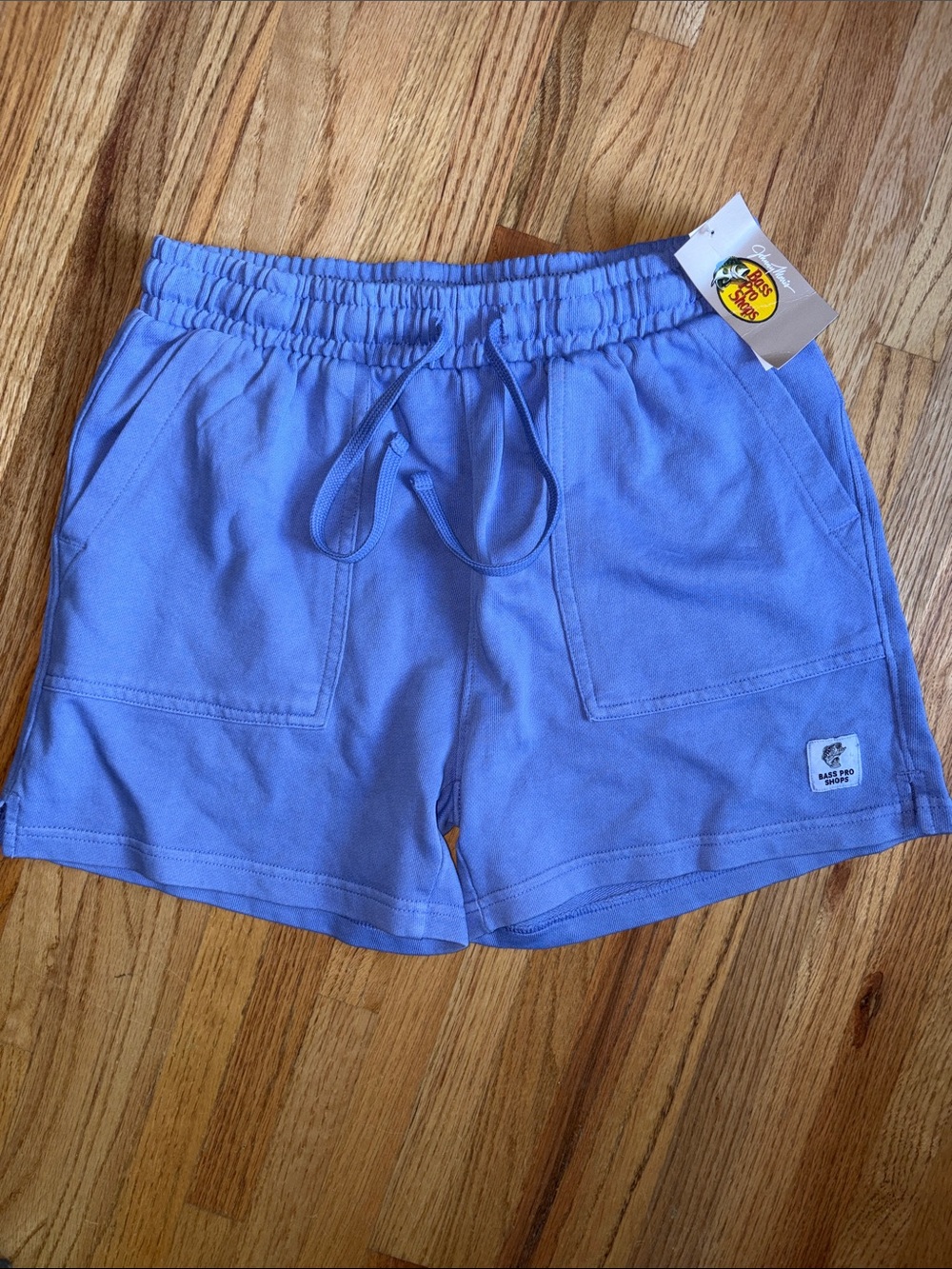 Bass Pro Shop small periwinkle cloth shorts